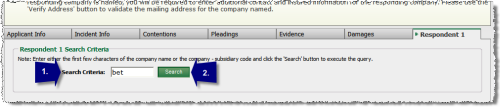 Entering Respondent (1 of 5) Entering Respondent (1 of 5)