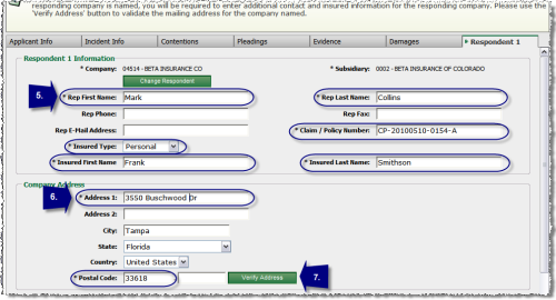 Entering Respondent (3 of 5) Entering Respondent (3 of 5)